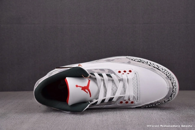 Official Maikesneakers Jordan Retro 3 HM6993-100 Wings 0814